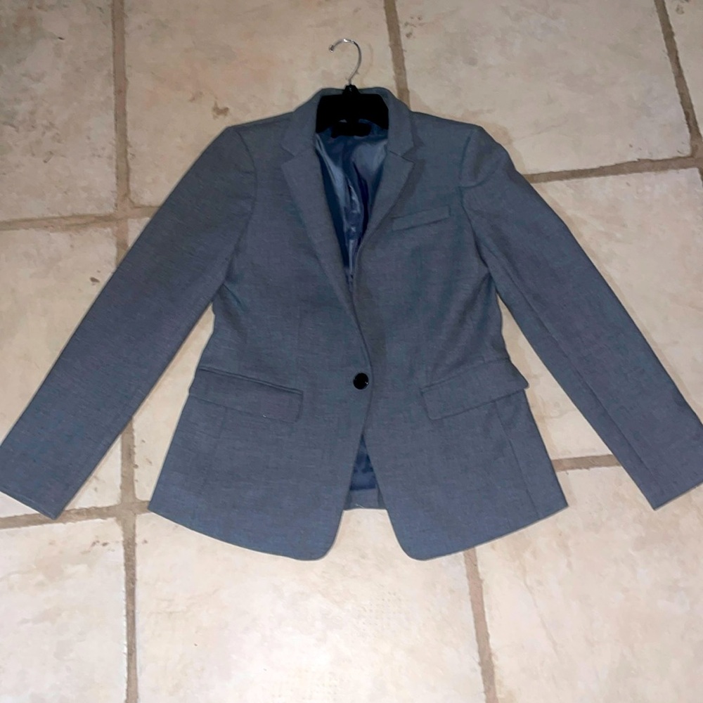 Grey Women’s Blazer by J. Crew